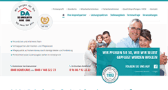 Desktop Screenshot of da-home-care.de