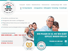 Tablet Screenshot of da-home-care.de